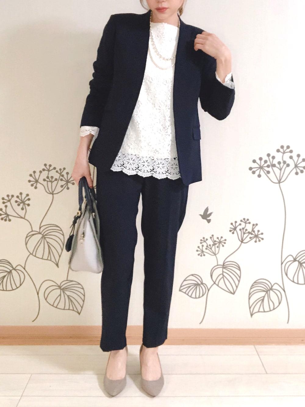 chiE｜GUのノーカラージャケットを使ったコーディネート - WEAR