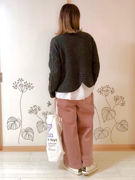 「レイアード」｜chiEさん（レディース・156cm）の冬コーディネート