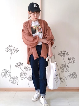 chiEさん（レディース・157cm）の春コーディネート