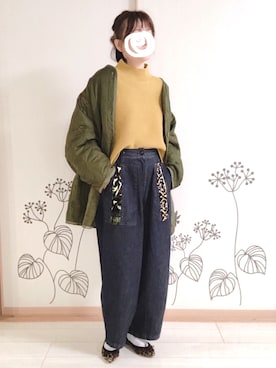 chiEさん（レディース・156cm）の冬コーディネート