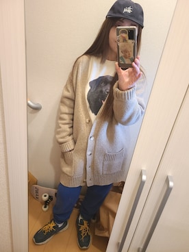 「アイテム（スウェットパンツ）」を使った、たぁさん（レディース・157cm）の秋コーディネート