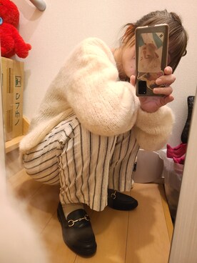 「CADUNE（カデュネ）のアイテム」を使った、たぁさん（レディース・157cm）の冬コーディネート