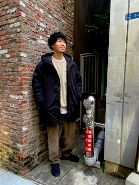 アライマンさん（メンズ・180cm）の秋コーディネート