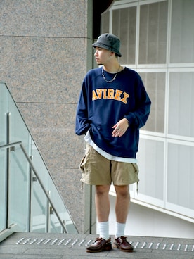 アライマンさん(メンズ・180cm)の夏コーディネート