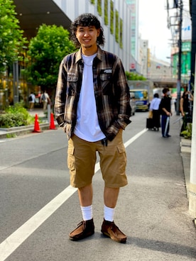 アライマンさん（メンズ・180cm）の夏コーディネート