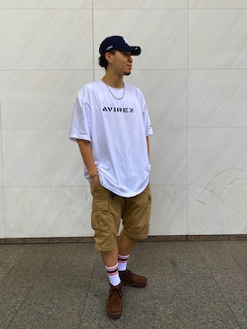 アライマンさん（メンズ・180cm）の夏コーディネート