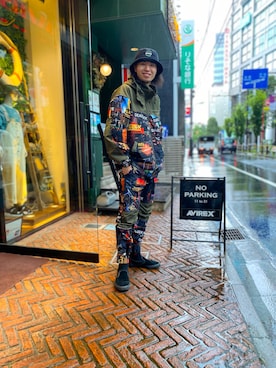 アライマンさん(メンズ・180cm)の夏コーディネート