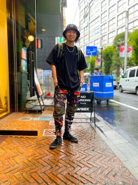 アライマンさん(メンズ・180cm)の夏コーディネート