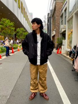 アライマンさん（メンズ・180cm）の夏コーディネート