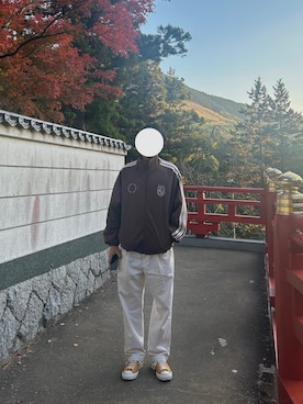 「CONVERSE ADDICT（コンバースアディクト）のアイテム」を使った、Sukeさん（メンズ・181cm）の秋コーディネート