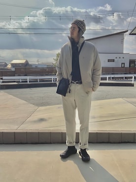 「UNDERCOVER（アンダーカバー）のアイテム」を使った、cryさん（メンズ・178cm）の冬コーディネート