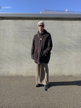 「UNDERCOVER（アンダーカバー）のアイテム」を使った、cryさん（メンズ・178cm）の冬コーディネート