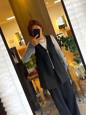 KRさん（レディース・156cm）の秋コーディネート