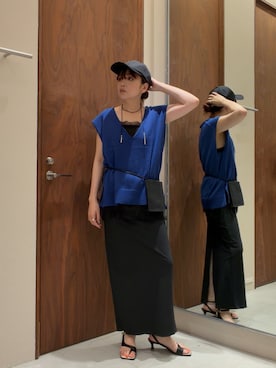 H I R O M Iさん（レディース・162cm）の夏コーディネート
