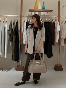 H I R O M Iさん（レディース・162cm）の春コーディネート