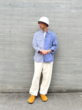 「アイテム（腕時計）」を使った、kaioさん（メンズ・180cm）の秋コーディネート