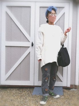 「select MOCA（セレクトモカ）のアイテム」を使った、acoponさん（キッズ・110cm）の冬コーディネート