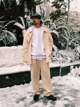 Tomoya  Miuraさん（メンズ・170cm）の冬コーディネート