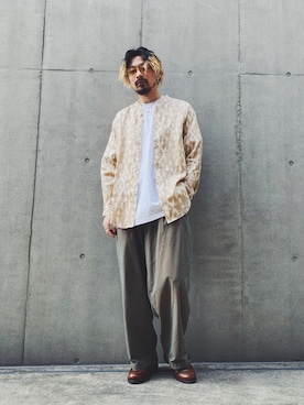 「HAVERSACK（ハバーザック）のアイテム」を使った、Tomoya  Miuraさん（メンズ・170cm）の夏コーディネート