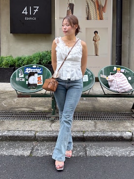 𝐒𝐡𝐢𝐧𝐨さん(レディース・150cm)の夏コーディネート