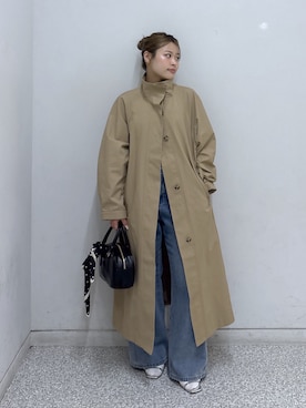 「FREE'S MART（フリーズマート）のアイテム（バッグ）」を使った、𝐒𝐡𝐢𝐧𝐨さん（レディース・150cm）の春コーディネート