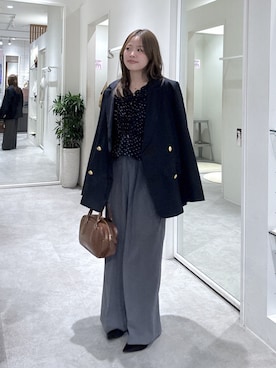 「FREE'S MART（フリーズマート）のアイテム（バッグ）」を使った、𝐒𝐡𝐢𝐧𝐨さん（レディース・150cm）の春コーディネート