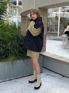 𝐒𝐡𝐢𝐧𝐨さん(レディース・150cm)の冬コーディネート