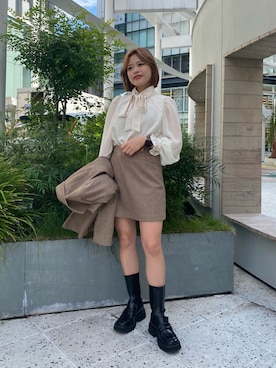 𝐒𝐡𝐢𝐧𝐨さん（レディース・150cm）の秋コーディネート