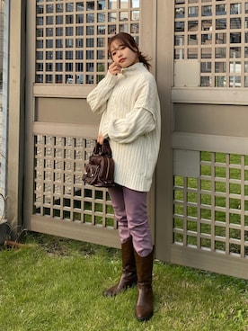 𝐒𝐡𝐢𝐧𝐨さん（レディース・150cm）の秋コーディネート