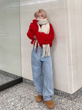 𝐒𝐡𝐢𝐧𝐨さん（レディース・150cm）の冬コーディネート