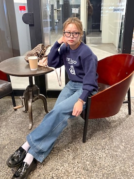 「FREE'S MART（フリーズマート）のアイテム」を使った、𝐒𝐡𝐢𝐧𝐨さん（レディース・150cm）の秋コーディネート