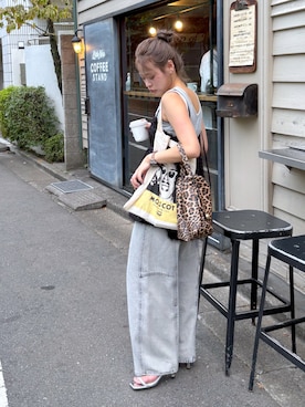 「アイテム（バッグ）」を使った、𝐒𝐡𝐢𝐧𝐨さん（レディース・150cm・20代）の夏コーディネート