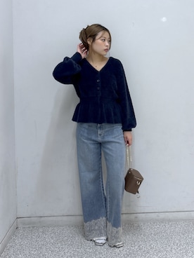 「FREE'S MART（フリーズマート）のアイテム」を使った、𝐒𝐡𝐢𝐧𝐨さん（レディース・150cm）の秋コーディネート
