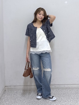 𝐒𝐡𝐢𝐧𝐨さん(レディース・150cm)の夏コーディネート