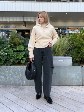 𝐒𝐡𝐢𝐧𝐨さん(レディース・150cm)の秋コーディネート