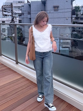 「FREE'S MART（フリーズマート）のアイテム」を使った、𝐒𝐡𝐢𝐧𝐨さん（レディース・150cm）の秋コーディネート