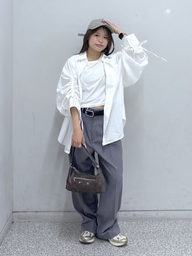 「FREE'S MART（フリーズマート）のアイテム」を使った、𝐒𝐡𝐢𝐧𝐨さん（レディース・150cm）の夏コーディネート