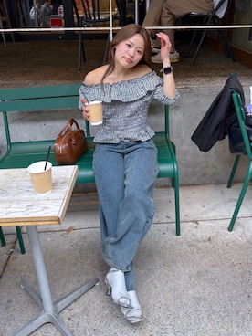 𝐒𝐡𝐢𝐧𝐨さん(レディース・150cm)の春コーディネート