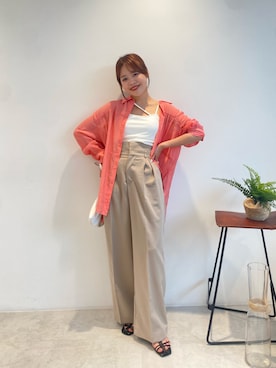 𝐒𝐡𝐢𝐧𝐨さん（レディース・150cm）の夏コーディネート