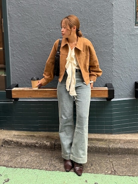 「アイテム（ハンドバッグ）」を使った、𝐒𝐡𝐢𝐧𝐨さん（レディース・150cm）の秋コーディネート