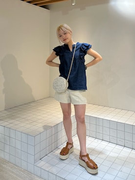 𝐒𝐡𝐢𝐧𝐨さん（レディース・150cm）の夏コーディネート