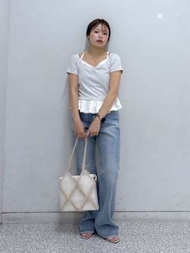 𝐒𝐡𝐢𝐧𝐨さん（レディース・150cm）の夏コーディネート