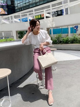 𝐒𝐡𝐢𝐧𝐨さん（レディース・150cm）の夏コーディネート