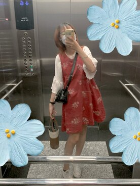 「CLOUDNINE（クラウドナイン）のアイテム」を使った、スキイイさん（レディース・165cm）の春コーディネート