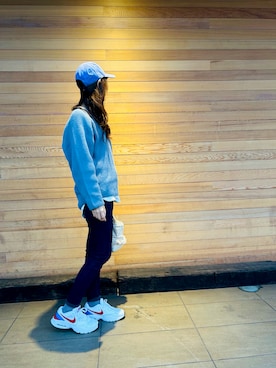 「MURUA（ムルーア）のアイテム」を使った、Poteさん（レディース・170cm）の冬コーディネート