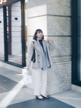 「ブランチ」｜viviさん（レディース・158cm）の冬コーディネート