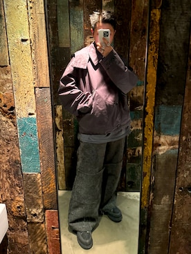 「LEMAIRE（ルメール）のアイテム（ジャケット/アウター）」を使った、CMPさん（メンズ・174cm）の冬コーディネート