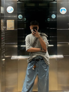「Y/Project（ワイプロジェクト）のアイテム」を使った、CMPさん（メンズ・174cm）の春コーディネート