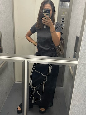 「PULL&BEAR（プルアンドベア）のアイテム」を使った、Erikaさん（レディース・160cm）の秋コーディネート