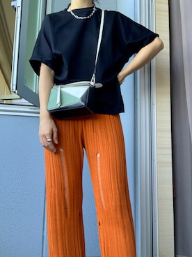 「ebure（エブール）のアイテム」を使った、Nano°さん（レディース・157cm）の夏コーディネート